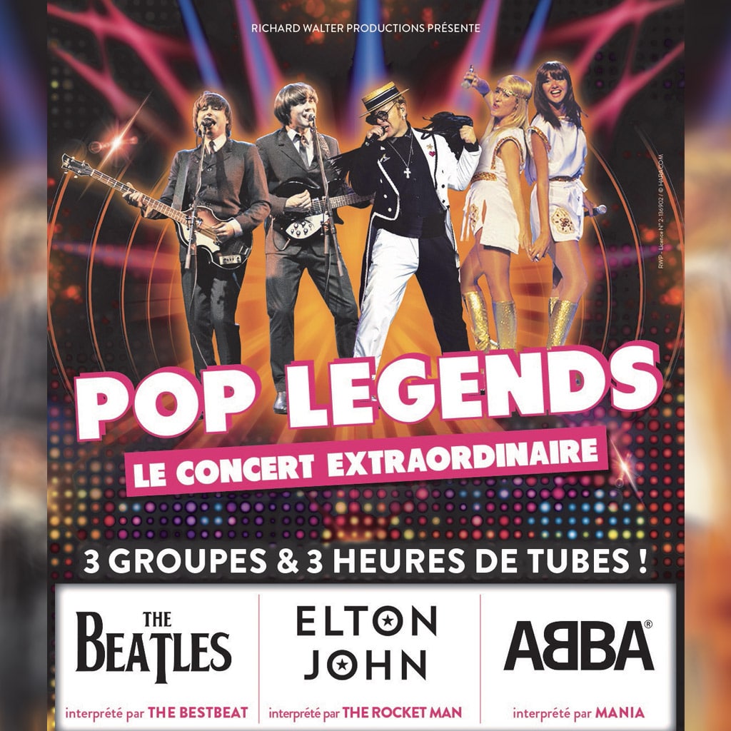 Photo du concert Extraordinaire Pop Legends à Orléans