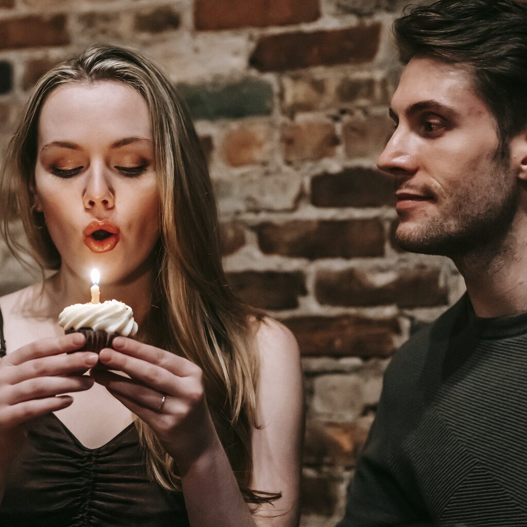 Photo d'un anniversaire dans un restaurant à Orléans