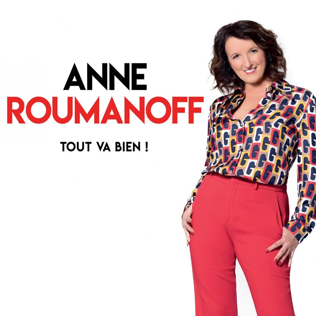 image du spectacle d'anne roumanoff à Orléans en 2022