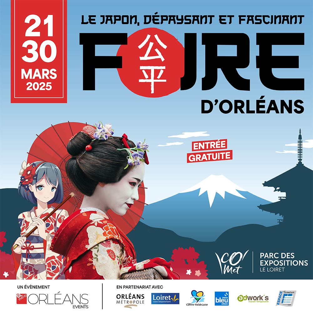 foire orleans 2025 japon