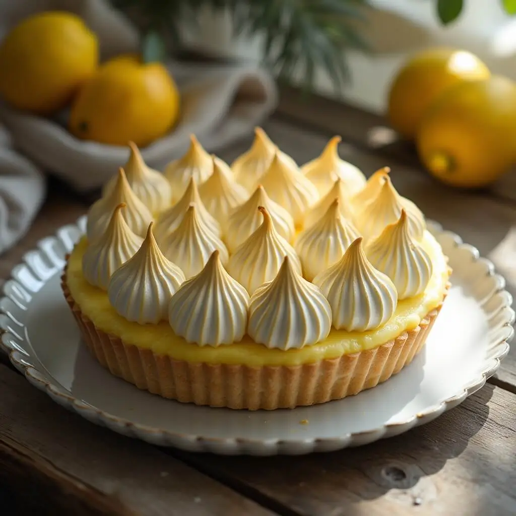 Tarte Citron Meringuée Gourmande Maison
