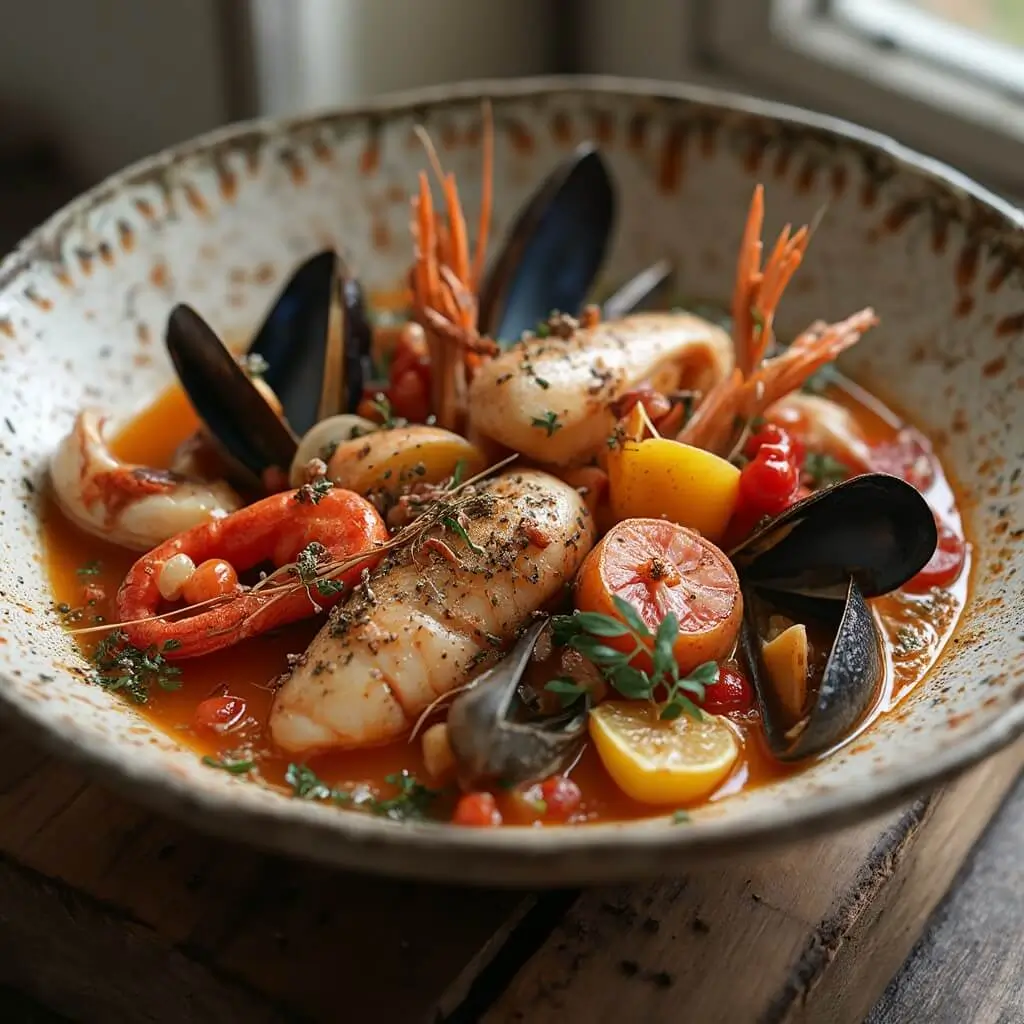 Bouillabaisse Méditerranéenne Savoureuse