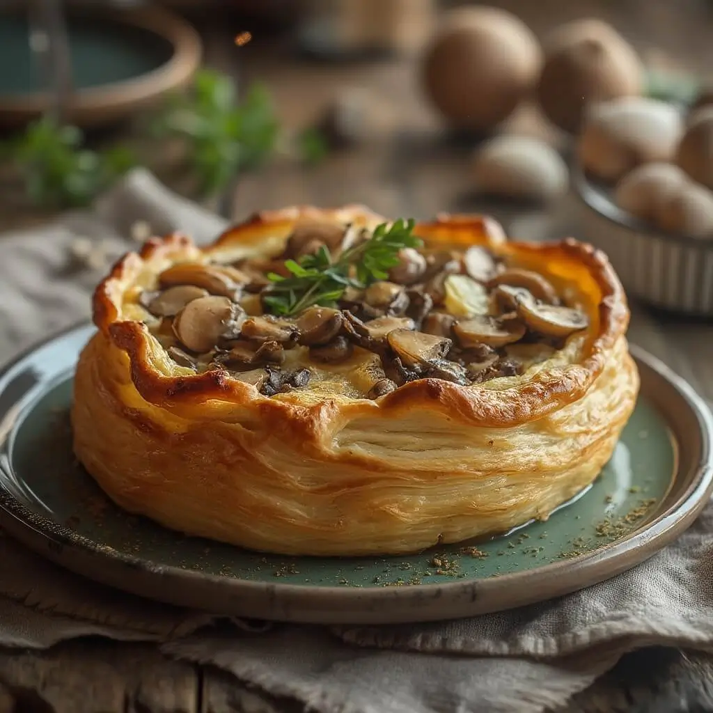 Croustade Champignons Sauvages Délicieuse
