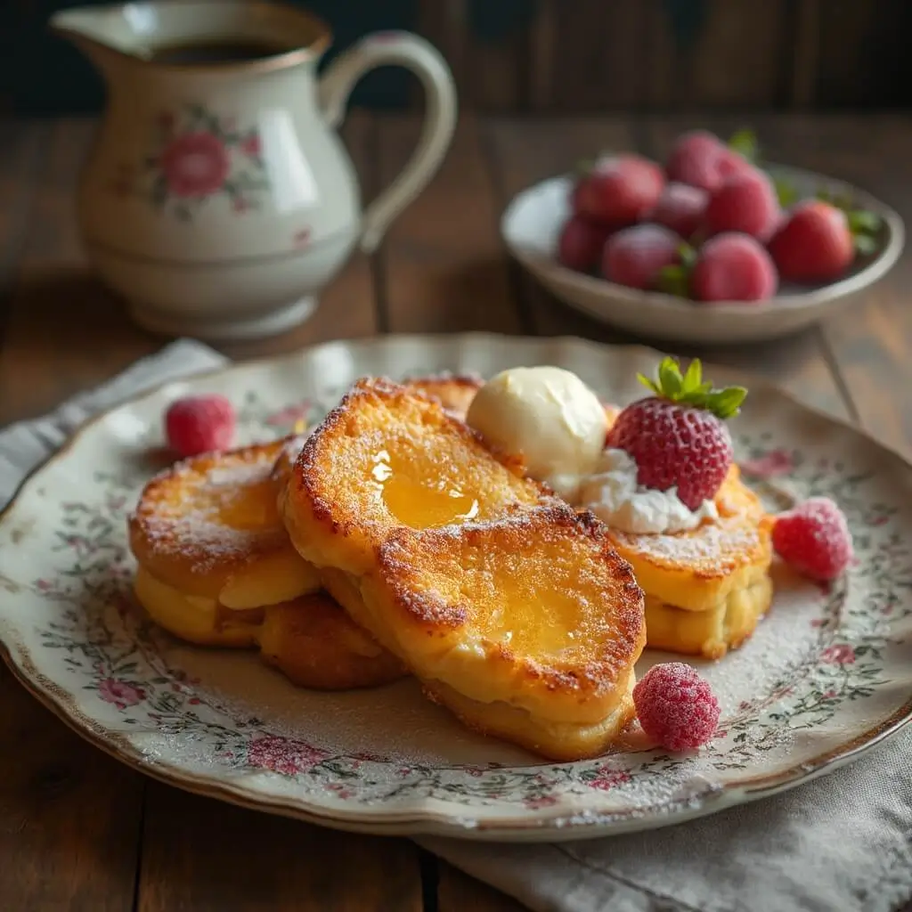 Délicieux Pain Perdu Caramelisé Moelleux