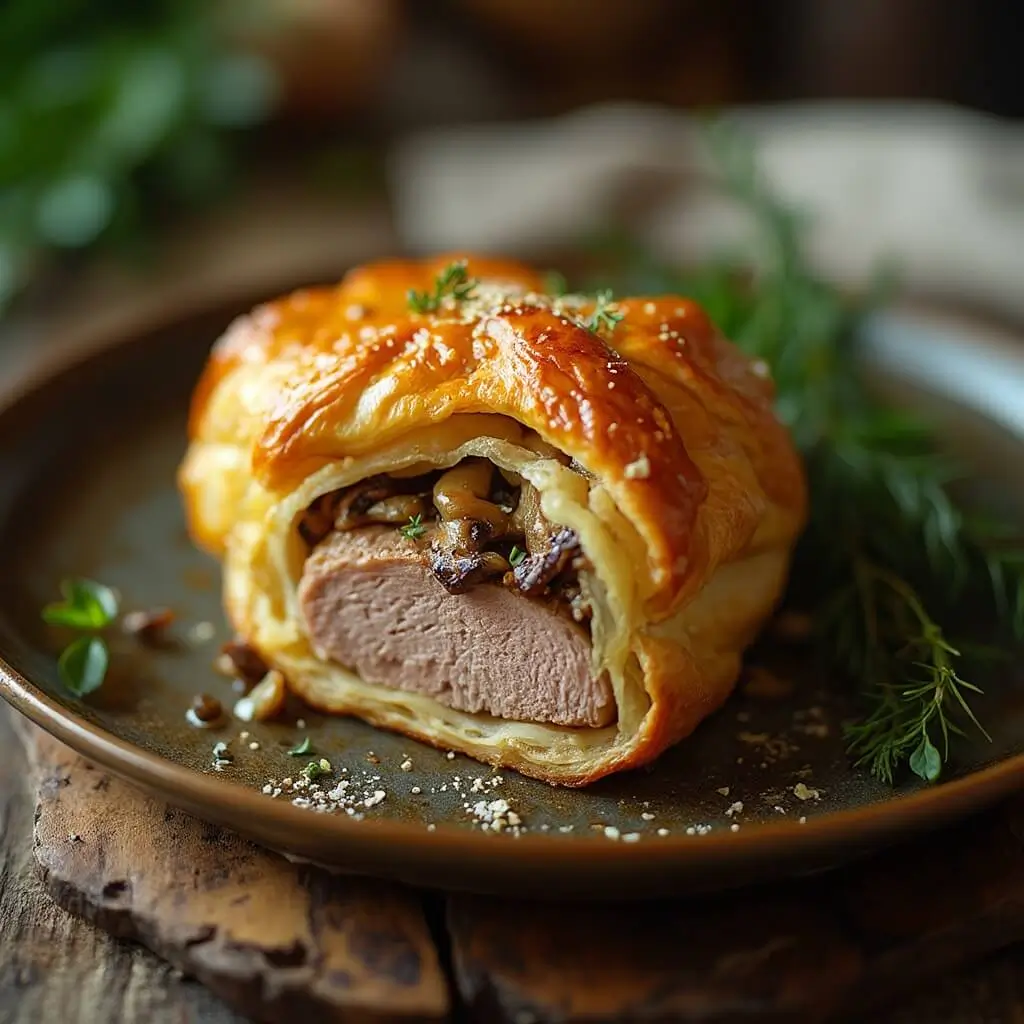 Filet Mignon Croûte Dorée Délicieux