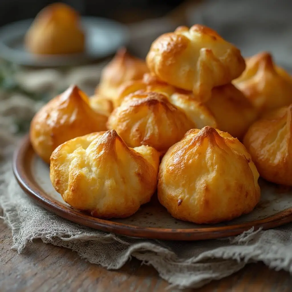 Gougères Fromage Dorées Croustillantes
