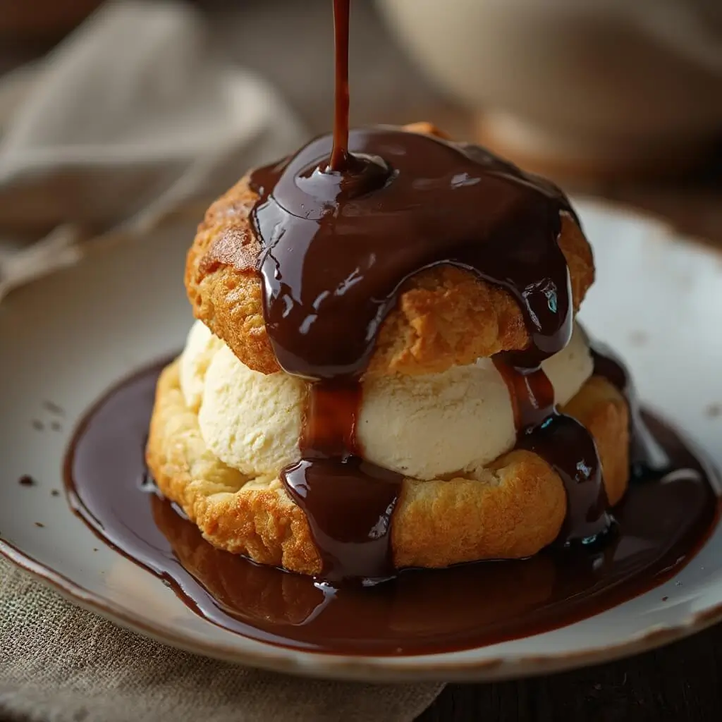 Profiteroles Chocolat Délicieuses Faites Maison