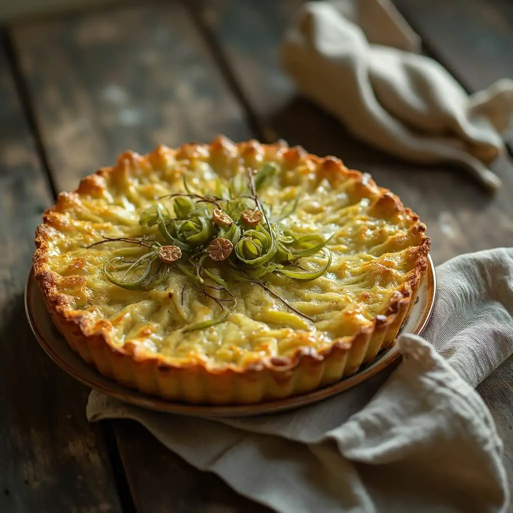 Tarte Poireaux Fondante Délicieuse