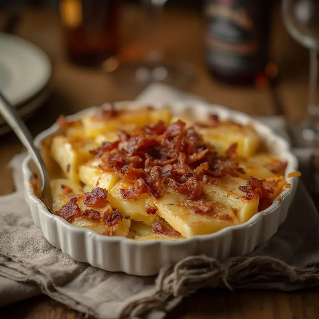 Tartiflette Savoureuse Pommes de Terre Fromage