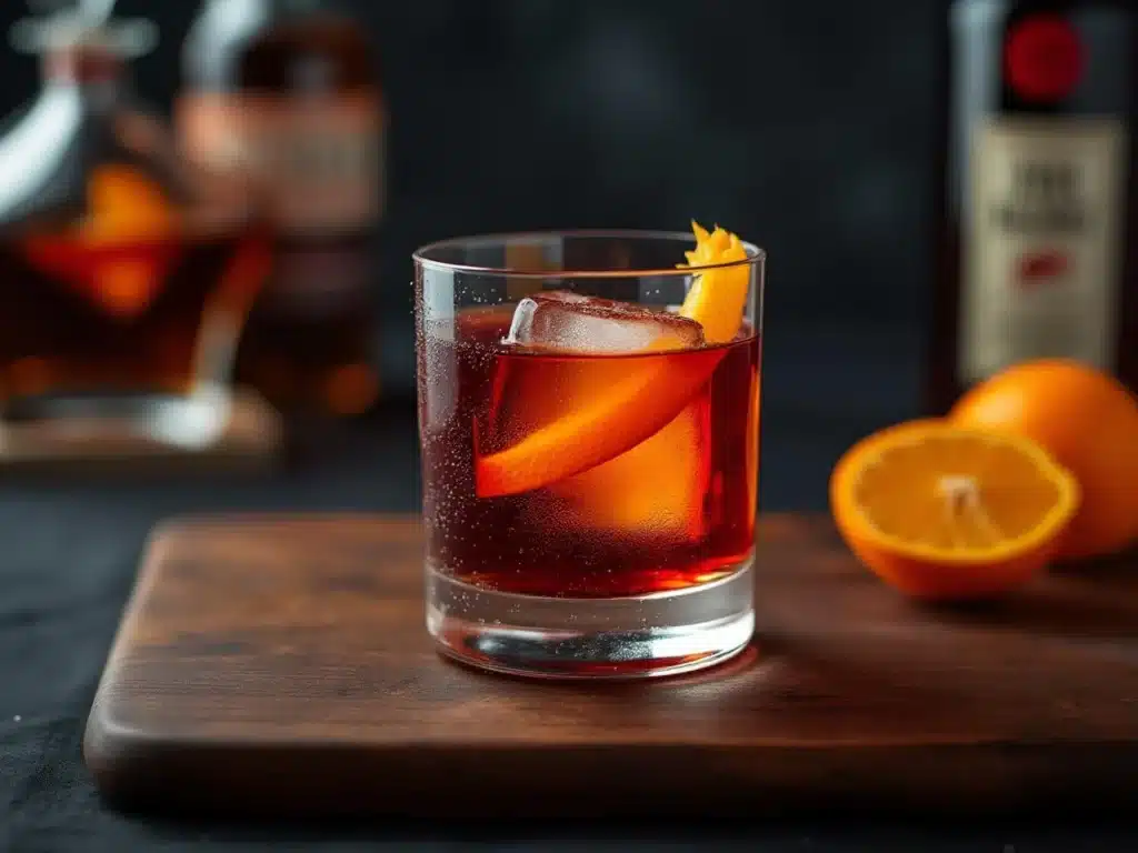 Photo Cocktail Boulevardier