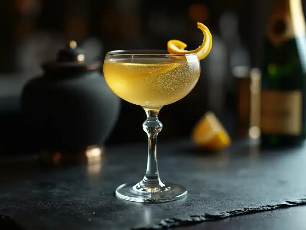 Photo Cocktail French 75