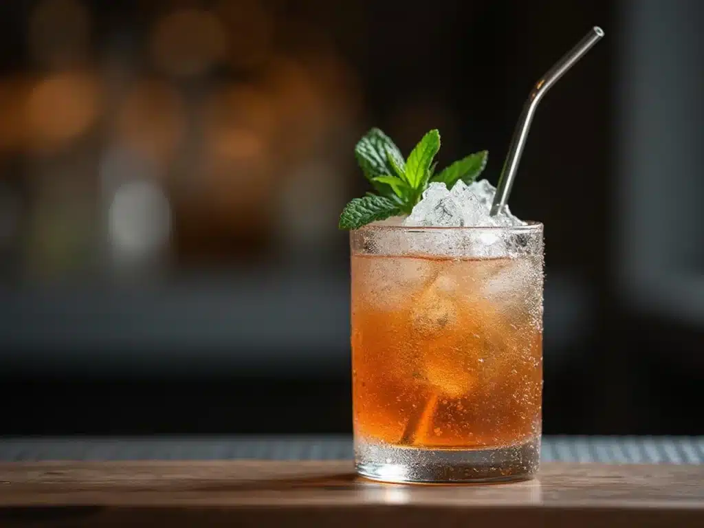 Photo Cocktail Mint Julep