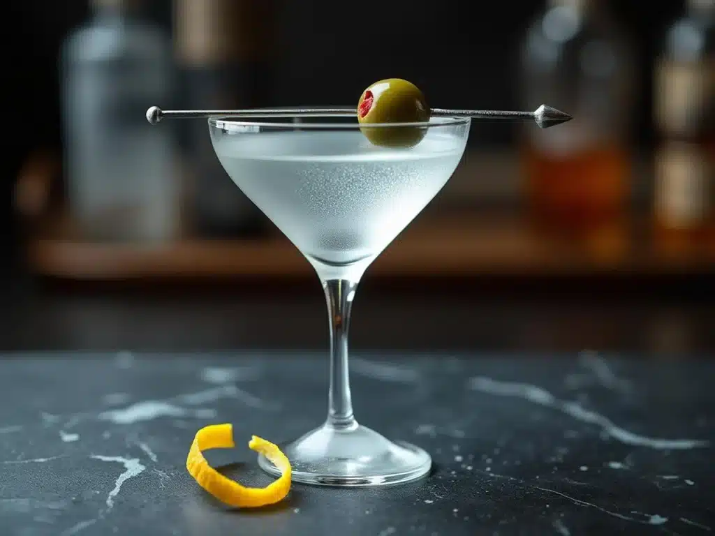 Photo Cocktail Vodka Martini